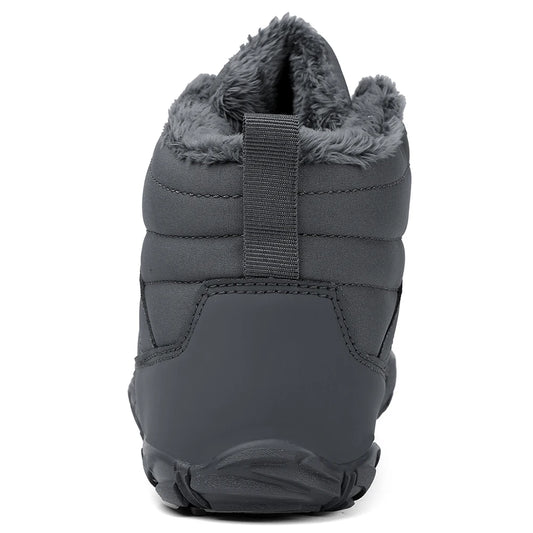 Winter Warm Camping Sneakers Women Men Rubber High Ankle Boots Waterproof Non-Slip Breathable for Trekking Climbing